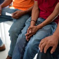 Miami, undocumented immigrants who want work permits, November 2023.