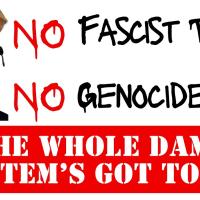 NO Fascist Trump. NO Genocide Joe. The Whole Damn System's Got to Go!