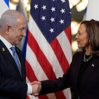 Harris and Netanyahu