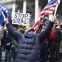 "Stop the Steal" mob at the Capitol January 6