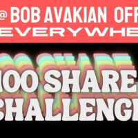 Get @BobAvakianOfficial Everywhere! 100 Share Challenge