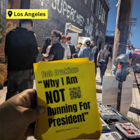 Outside Superchief event, Los Angeles.