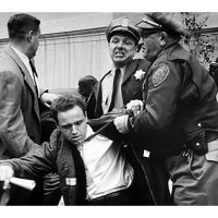 Free Speech Movement: Police Arresting Mario Savio, October 1964.