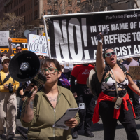 March against Fascism in San Francisco