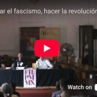 VIDEO: Fascism in the U.S.: Now is the time for righteous fury and revolutionary determination. Defeat fascism decisively and put an end to the whole system, presentation in Mexico City by the Revolution movement.