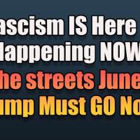 Fascism's Here & Happening NOW—No ICE Raids, No Military Parades—IN THE STREETS J14! #TrumpMustGoNow
