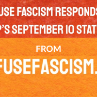 Statement from RefuseFascism.org