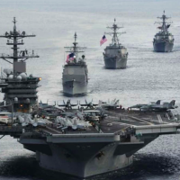 Aircraft carrier USS Abraham Lincoln