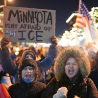 Protest in Minneapolis after the murder of Alex Pretti, January 24, 2026.
