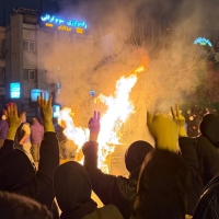 Anti-government protest in Tehran, Iran, January 9, 2026.