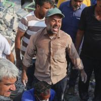 Rescue efforts at girls school in Iran