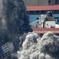 Smoke rises from an Israeli airstrike in Dahiyeh, Beirut, Lebanon, March 6, 2026.