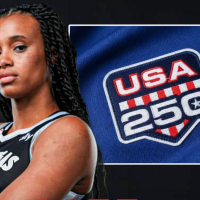 Briana Turner and USA 250 patch