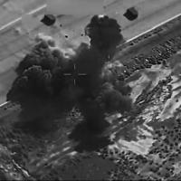 US Central Command photo of bombing in Iran, July 8, 2026.