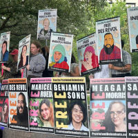 Protest in support of the Prairieland Defendants, June 23, 2026.