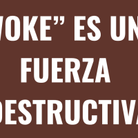 “WOKE” ES UNA FUERZA DESTRUCTIVA