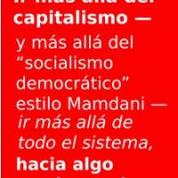 Ir mas alla capitalismo: